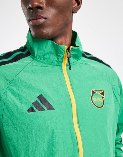 adidas Performance – Jamaica x Bob Marley – Home Anthem – Jaskrawozielona kurtka, 5 z 5