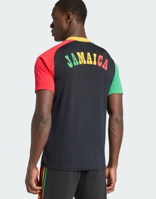 adidas Performance - Jamaïque 26 x Bob Marley - Maillot d'avant-match extérieur - Noir