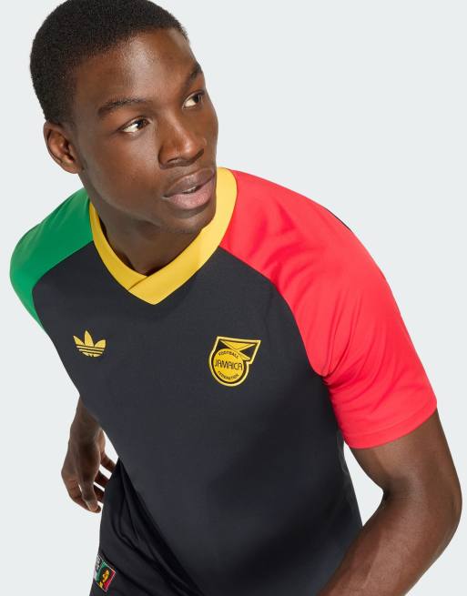 adidas Performance - Jamaïque 26 x Bob Marley - Maillot d'avant-match extérieur - Noir, 2 de 4