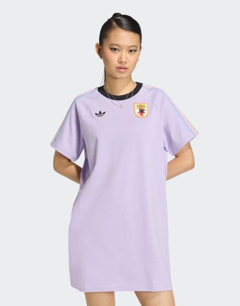 adidas performance Japan originals dress in purple glow