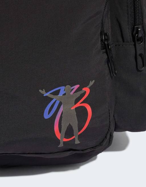adidas Performance – Jude Bellingham – Supersize-Rucksack in Schwarz/Semi Lucid Red, 2 von 4