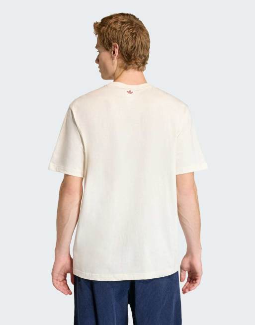 adidas performance - Jude Bellingham - T-shirt ampia bianco sporco, 4 di 4