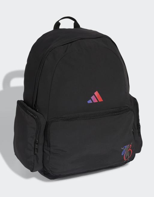 adidas performance - Jude Bellingham - Zaino supersize nero/rosso semi lucido, 3 di 4