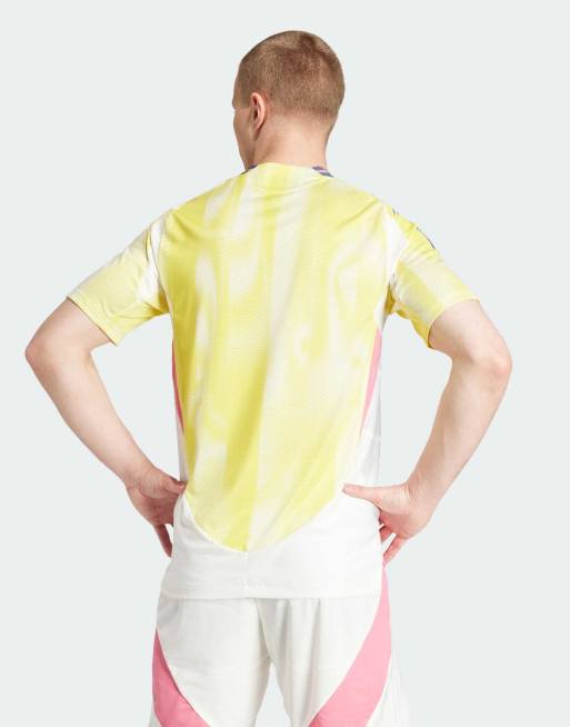 adidas Performance – Juventus 24/25 Away Authentic – Żółta koszulka piłkarska, 2 z 4