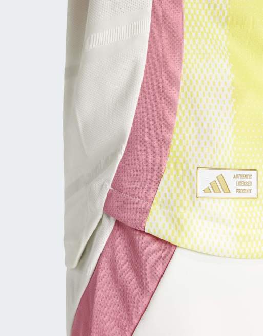 adidas Performance – Juventus 24/25 Away Authentic – Żółta koszulka piłkarska, 3 z 4
