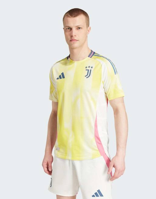 adidas Performance - Juventus 24/25 - Maglia originale da trasferta color zolfo