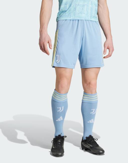 adidas performance Juventus 25/26 away shorts in ash blue
