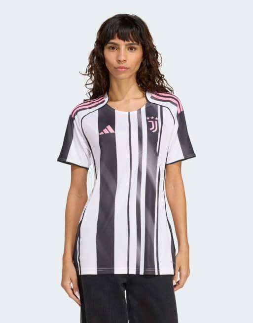 adidas Performance - Juventus 25/26 Home - Hvid og sort fodboldtrøje