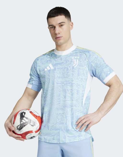 adidas Performance - Juventus 25/26 - Maglia originale da trasferta blu cenere
