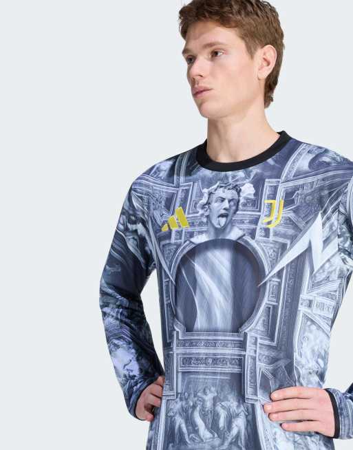 adidas Performance - Juventus 25/26 - Pre-match warme top in zwart, 3 van 4