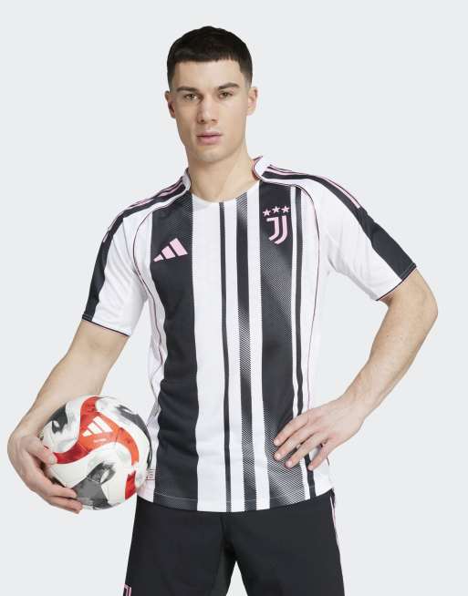 adidas Performance – Juventus 25/26 – Svartvit, autentisk hemmatröja