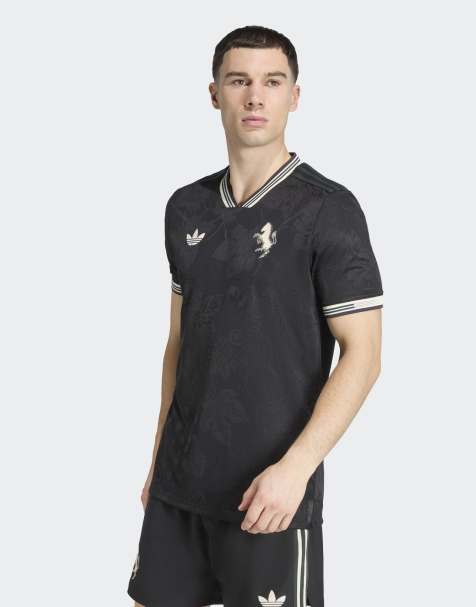 adidas performance Juventus 25/26 third authentic jersey in black / ecru tint - view 1