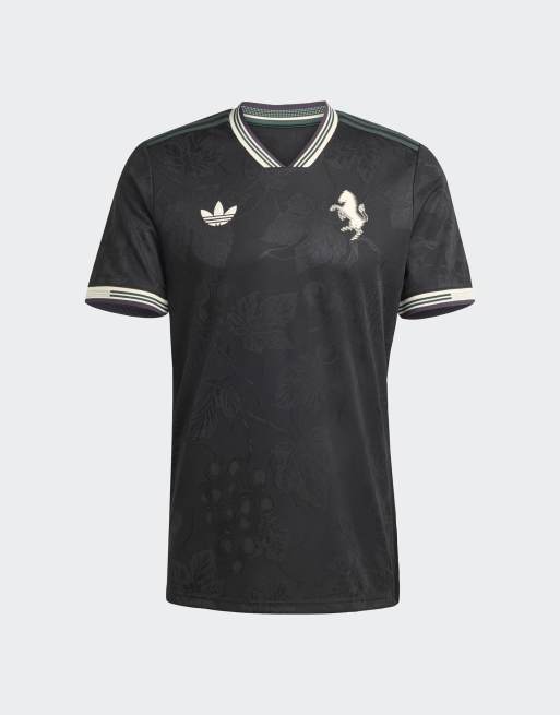 adidas performance – Juventus 25/26 Third Authentic – Koszulka piłkarska w kolorze czarnym i ecru, 3 z 4