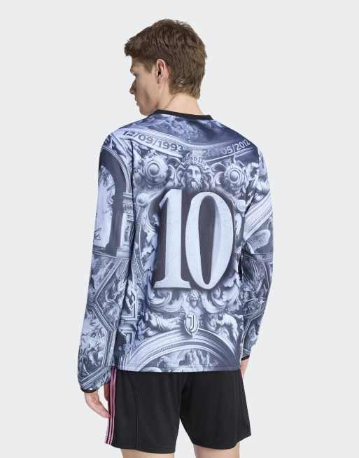 adidas performance - Juventus 25/26 - Top caldo nero pre-partita, 2 di 4