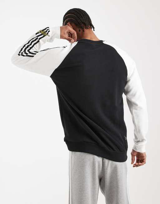 adidas Performance – Juventus FC Originals – Sweatshirt in Schwarz mit Rundhalsausschnitt, 3 von 5