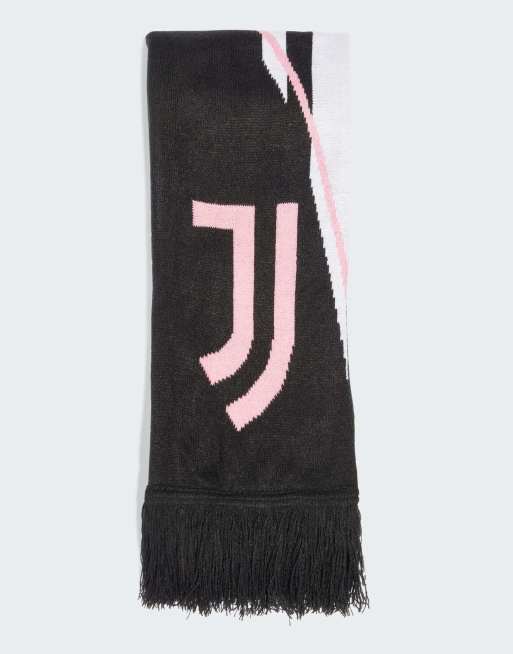 adidas Performance - Juventus - Sciarpa color nero/bianco/rosa bliss per le partite in casa