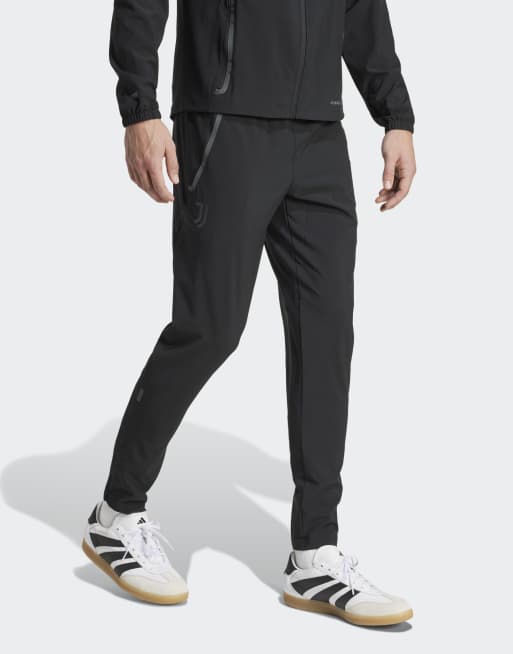 adidas Performance – Juventus Tiro 25 Competition Vis – Svarta resebyxor i techstil, 3 av 5