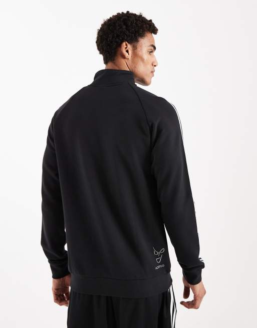 adidas Performance - Juventus FC Originals - Top à demi-fermeture éclair - Noir, 3 de 5
