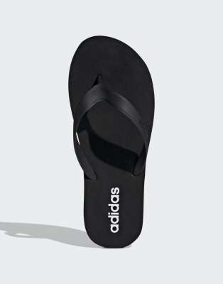 adidas performance adidas performance Keitaki alpha slides in black and white