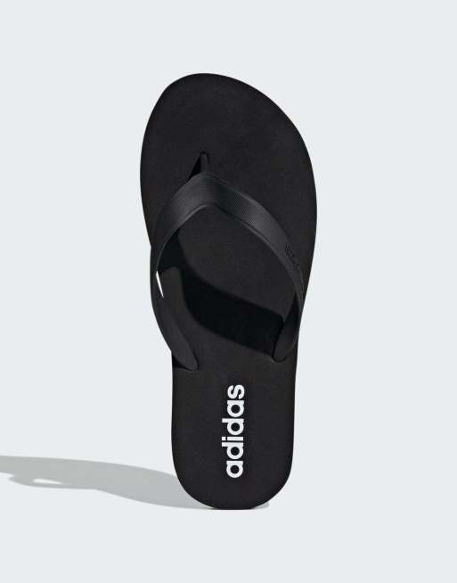 adidas Performance - Keitaki Alpha - Sorte sliders med hvidt logo