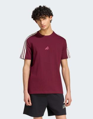 Adidas Rouge T-Shirt 3-Stripes - Immagine 3