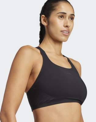 adidas performance Lanelux y-back bikini in black