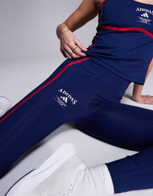 adidas Performance Legacy leggings in navy