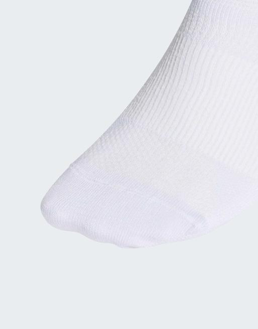 adidas Performance - Lichte voetbalsokken met gripprint in wit en zwart, 3 van 3