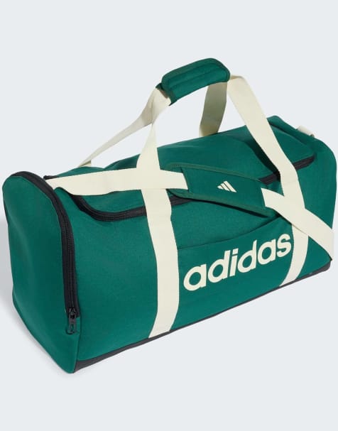 adidas performance Linear duffel medium in collegiate green / ivory - view 1