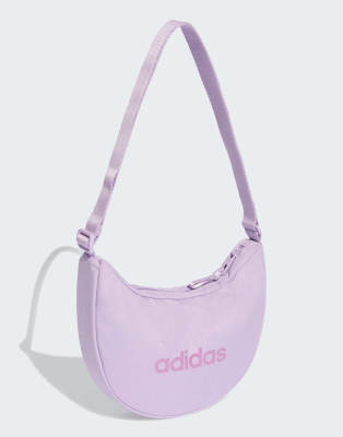 adidas Performance - Linear - Essentials - Festival-Tasche in Powder Plum und Preloved Purple-Lila