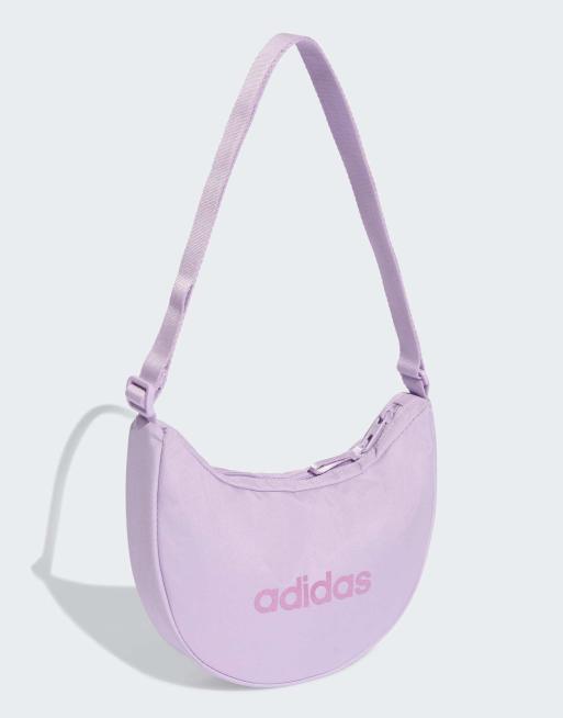 adidas Performance – Linear – Essentials – Festival-Tasche in Powder Plum und Preloved Purple