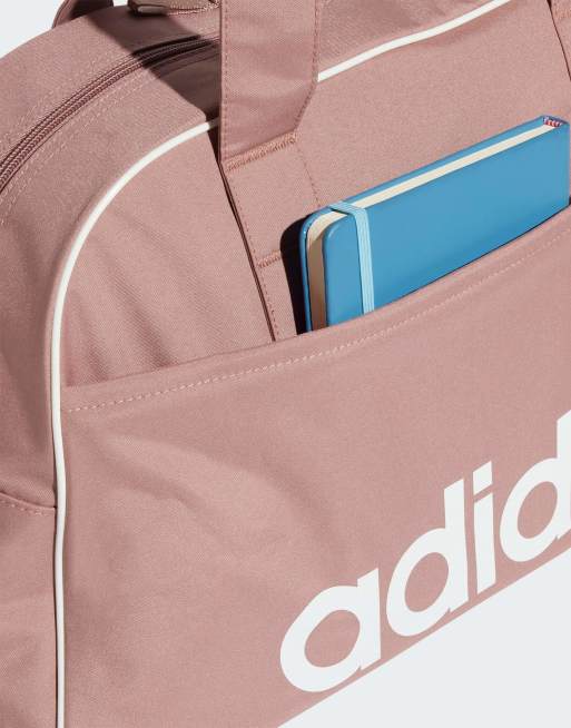 adidas Performance - Linear Essentials - Sac style bowling - Argile chaud/blanc, 3 de 4