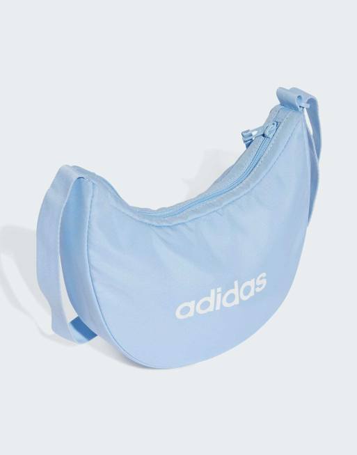 adidas Performance - Linear Essentials - Sac style festival - Bleu éclatant/blanc