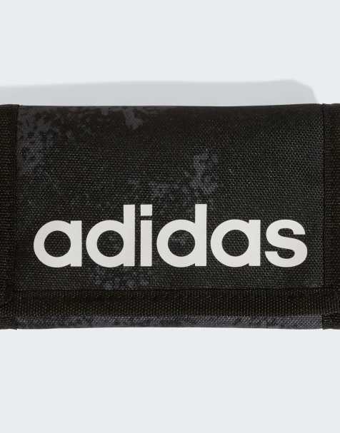 adidas performance Linear wallet with print in grey five / grey six / black / - view 1
