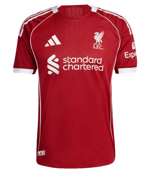 adidas Performance - Liverpool FC 25/26 - Authentiek thuisshirt in aardbeienrood, 2 van 4
