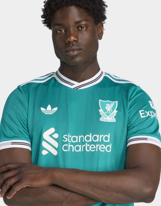 adidas Performance – Liverpool FC 25/26 – Blågrön, autentisk tredjetröja, 2 av 4