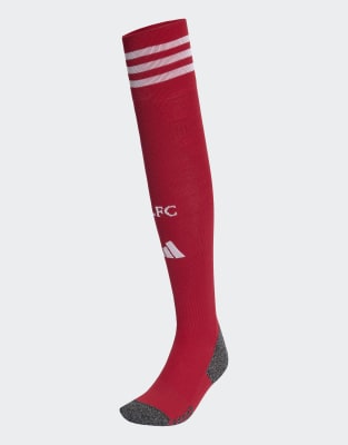 adidas performance Liverpool fc 25/26 home socks in strawberry red
