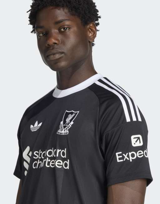 adidas performance - Liverpool FC 25/26 - Terza maglia da portiere nera, 5 di 5