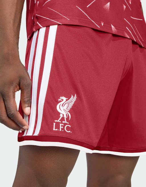 adidas Performance - Liverpool FC 26/27 - Thuisshort in roodbruin, 3 van 4