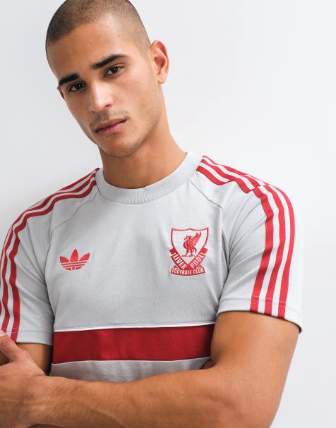 adidas performance Liverpool fc originals T-shirt in grijs twee - view 1