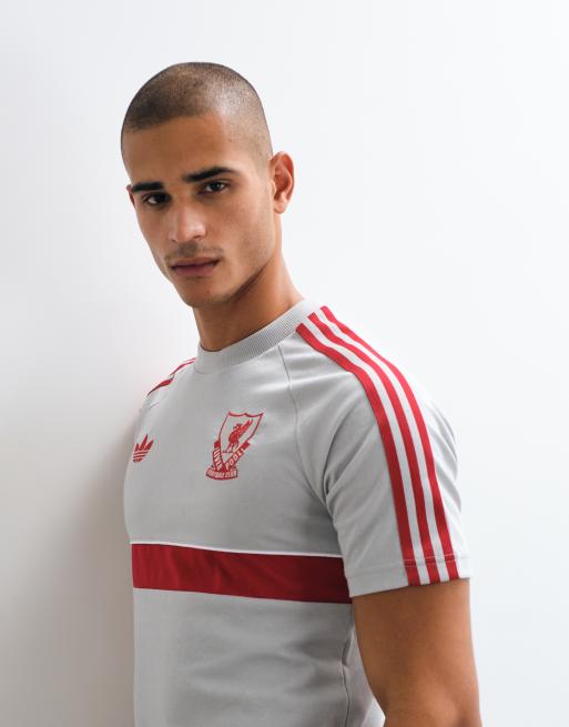 adidas Performance Liverpool FC T-shirt grigio due, 4 di 5