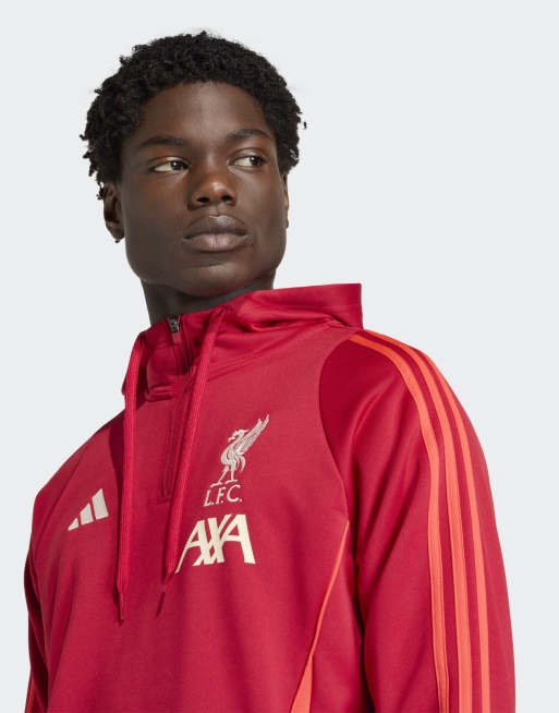 adidas Performance - Liverpool FC Tiro 25 Competition - Jordbærrød træningshættetrøje, 3 af 4
