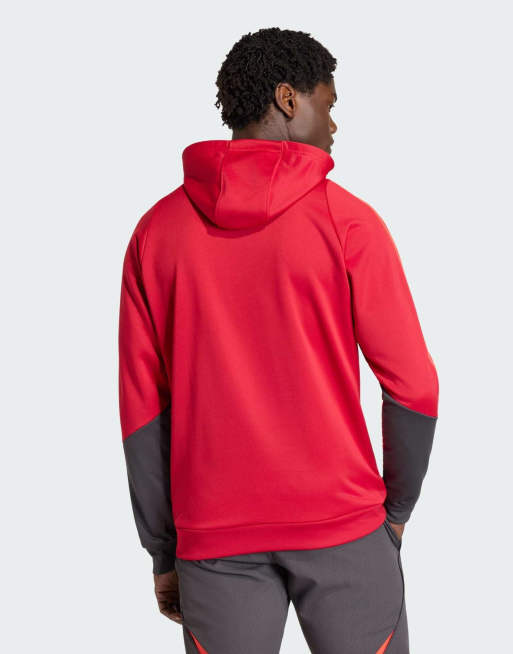 adidas performance - Liverpool fc tiro 25 competition - Top da allenamento rosso fragola, 2 di 4