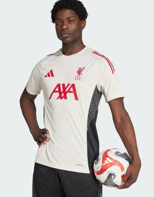 adidas performance Liverpool fc tiro 25 competition training jersey in wonder white