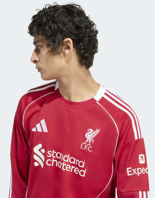 adidas Performance - Liverpool FC 2025/2026 - Maillot Authentic domicile - Rouge fraise, 4 de 4
