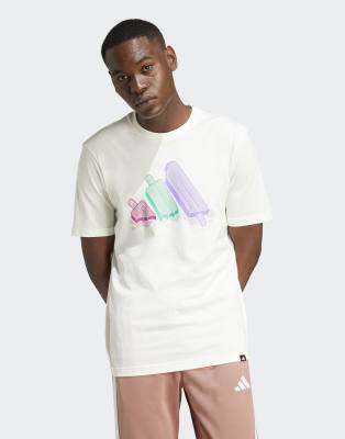 Lounge - T-shirt  imprim glaces - cass - Adidas Performance - Modalova