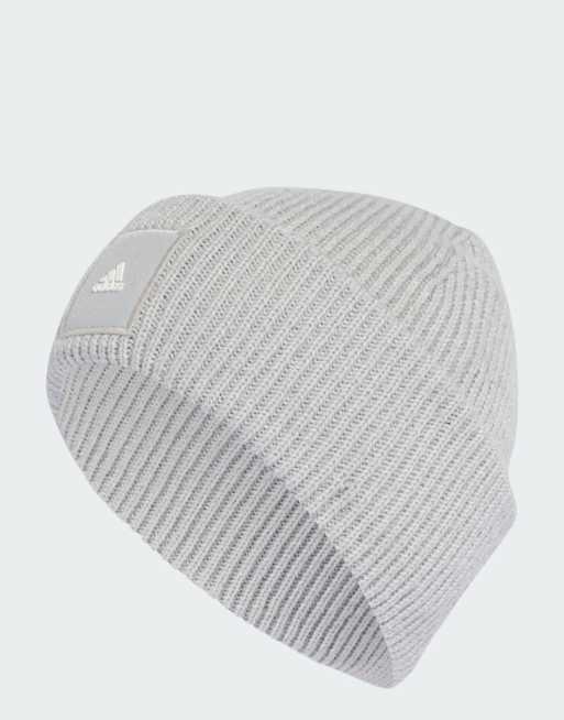 adidas Performance - Lysegrå og ensfarvet hue med ombuk
