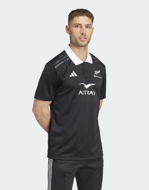 adidas performance - Maglietta aeroready a maniche corte da rugby nera degli All Blacks