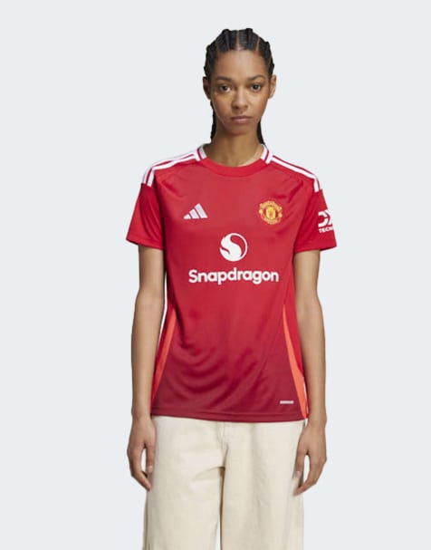 adidas performance Manchester united 24/25 home jersey in mufc red