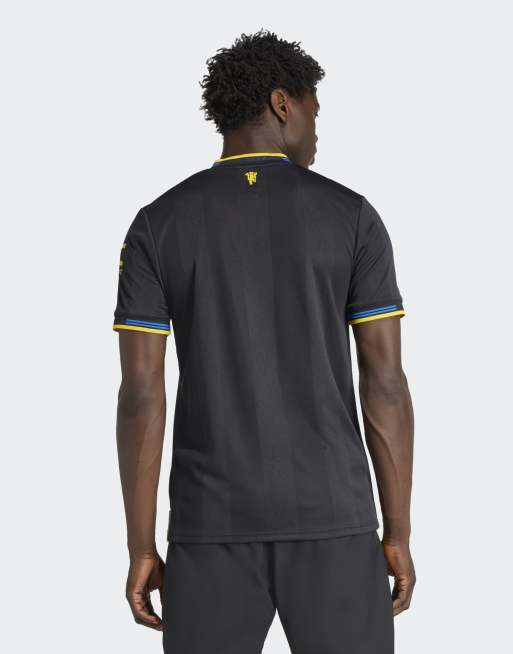 adidas performance - Manchester United 25/26 - Authentiek derde shirt in zwart, 2 van 5